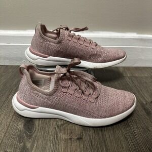 Fabletics‎ The Everyday Sneaker Pink Sparkle Women's Size 10